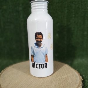 BOTELLA TAPÓN DE MADERA