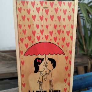 Paraguas corazones