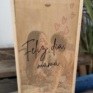 Feliz día marca agua - solo caja