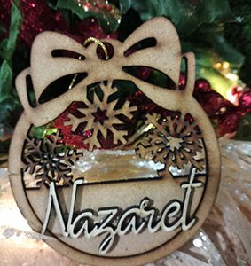 Bola 4 de navidad personalizada