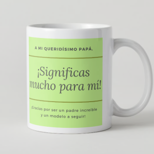 TAZA QUERIDÍSIMO PAPÁ