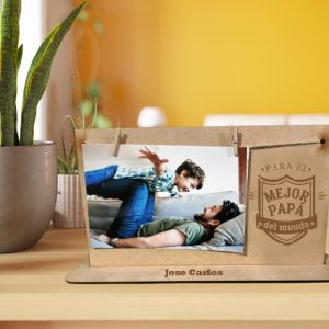 Mejor papá - Madera