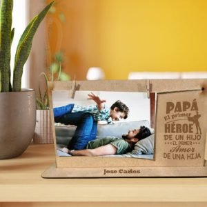 Papá héroe - Madera