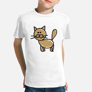 Camiseta Gato - Niño